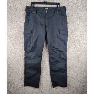 CQR Black Tactical Cargo Workwear‎ Pants Hiking Women's 10 (33x29) WFP510